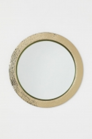 HM   Round mirror with metal frame