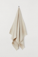 HM   Waffled linen-blend bath towel