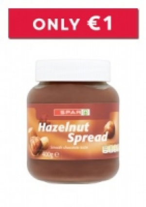 Spar  SPAR HAZELNUT SPREAD 400G ONLY 1