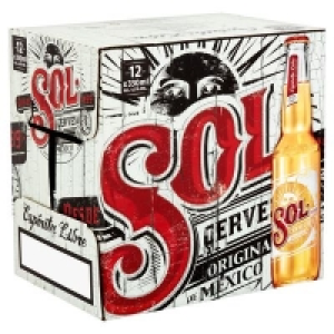 Centra  SOL BOTTLE PACK 12 X 330ML