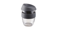 Aldi  Grey Reuseable Glass Travel Cup