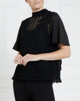 Dunnes Stores  Gallery Sheered Lace Top