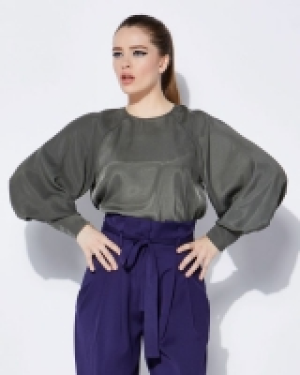 Lennon Courtney at Dunnes Stores Milano Satin Top