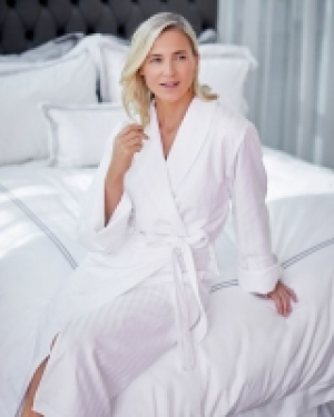 Francis Brennan the Collection Jacquard Robe