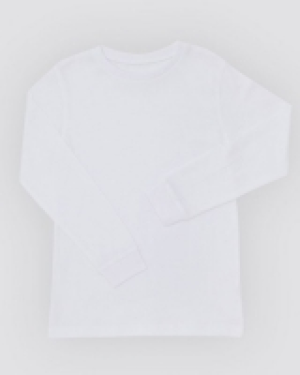Boys Plain Long-Sleeved Top (3-14 years)