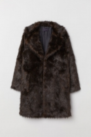 HM   Faux fur coat
