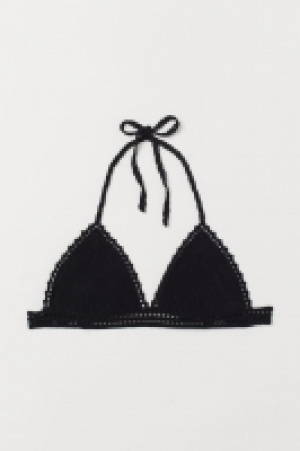 HM   Knitted triangle bra