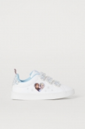 HM   Glittery printed trainers