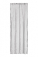 HM   Washed linen curtain length