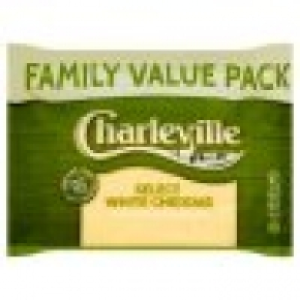 Tesco  Charleville Select White Cheddar 340G