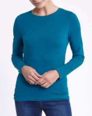 Long Sleeve Stretch Crew