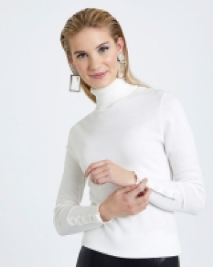 Savida Velvet Button Cuff Jumper 7.00 €