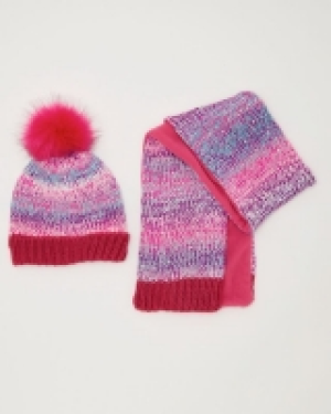 Dunnes Stores  Hat And Scarf Set