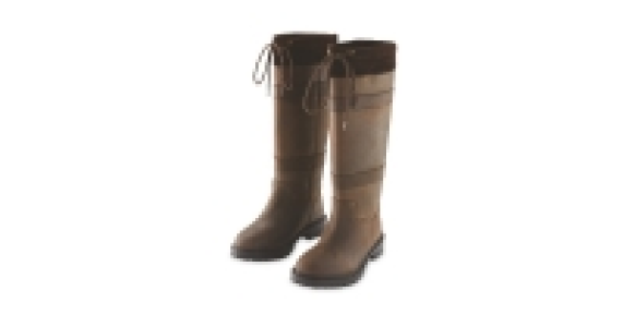 Crane Brown Leather Country Boots