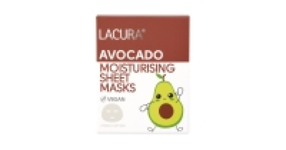 Aldi  Avocado Natural Vegan Sheet Masks