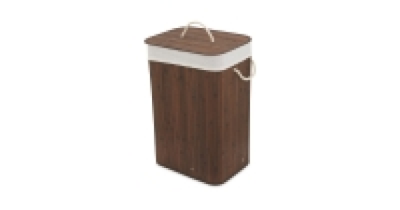 Aldi  Brown Bamboo Laundry Basket