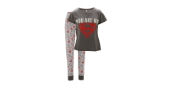 Aldi  Ladies Supergirl Pyjamas