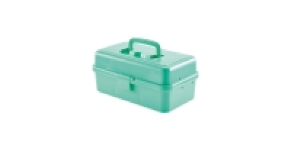 Aldi  So Crafty Green Hobby Storage Case