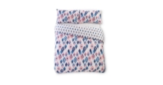 Aldi  Ikat King Printed Duvet Set