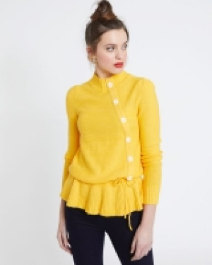 Dunnes Stores  Savida Button Tie Hem Jumper