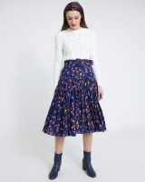 Dunnes Stores  Savida Pleat Print Skirt