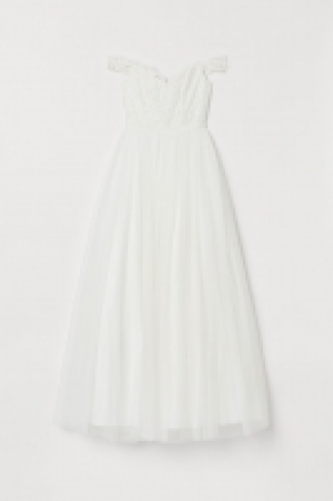 HM   Tulle wedding dress