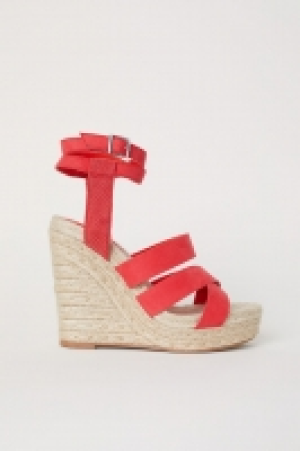 HM   Wedge-heel platform sandals