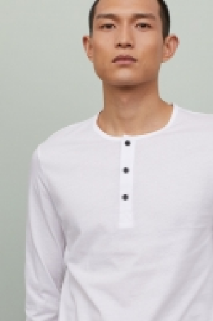  Cotton jersey Henley shirt 5.99 €