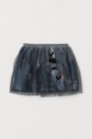 HM   Patterned tulle skirt