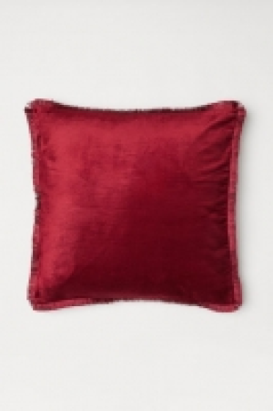 HM   Fringe-trimmed cushion cover