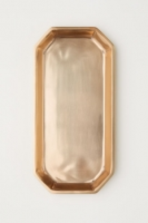 HM   Oblong metal dish