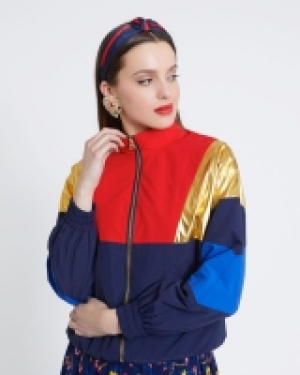 Savida Zip-Up Colourblock Jacket