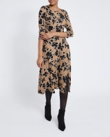Dunnes Stores  Print Jersey Midi Dress