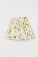 HM   Bell-shaped cotton skirt
