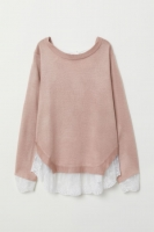 Jumper with lace trims 18.00 €