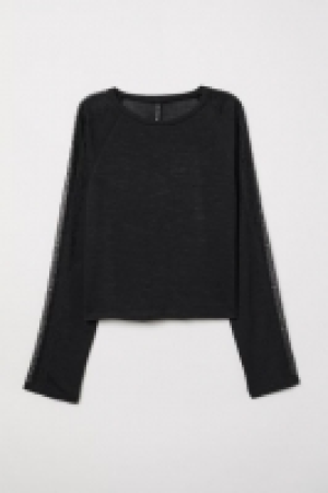  Fine-knit jumper with lace 7.00 €