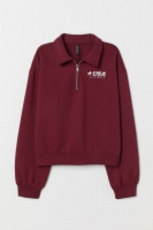 HM   Sweatshirt with a collar