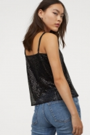  Sequined strappy top 10.00 €