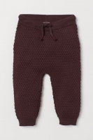HM   Textured-knit trousers