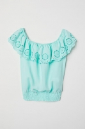  Blouse with broderie anglaise 7.00 €