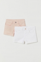 HM   2-pack twill shorts
