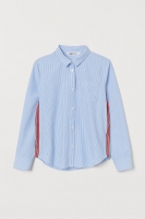 HM   Cotton shirt with trims