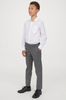 HM   Textured suit trousers