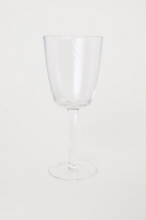 HM   Fluted wine glass