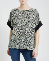 Dunnes Stores  Mono Floral Top