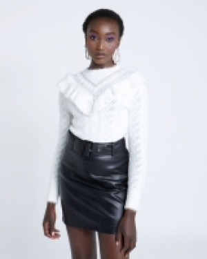 Savida Embellished Jumper With Ruffle 5.00 €