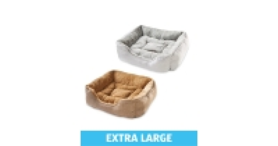 Extra Large Plush Pet Bed