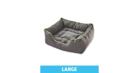 Aldi  Large Plush Pet Bed Contrast Trim