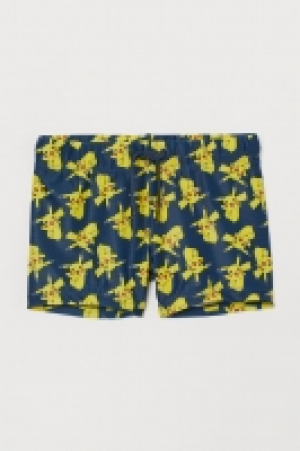 HM   Printed swimming trunks