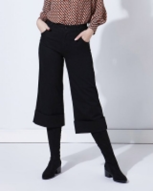Lennon Courtney at Dunnes Stores Black Denim Turn Ups